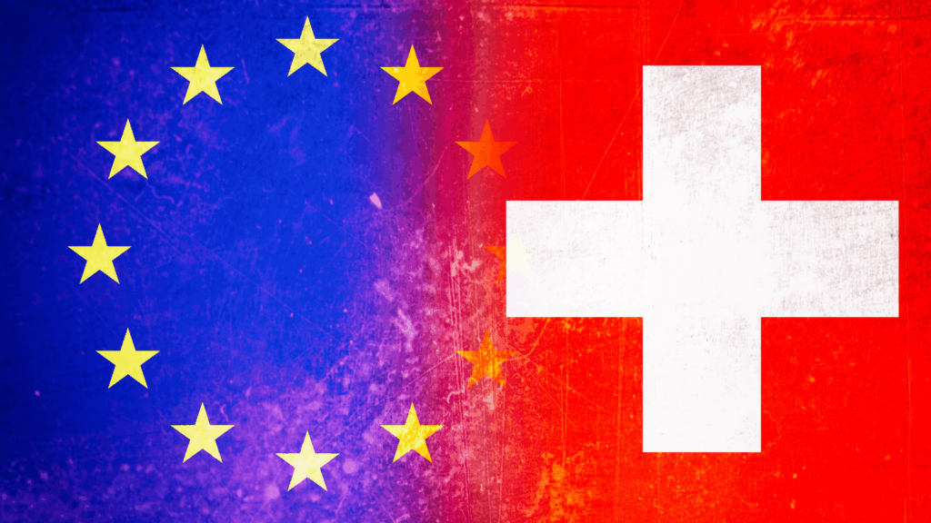 EU Swiss flag